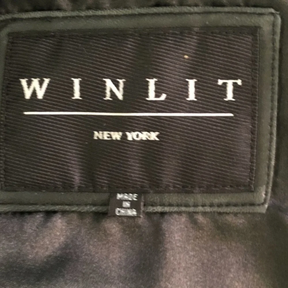 WOMENS Winlit genuine leather Jacket MED